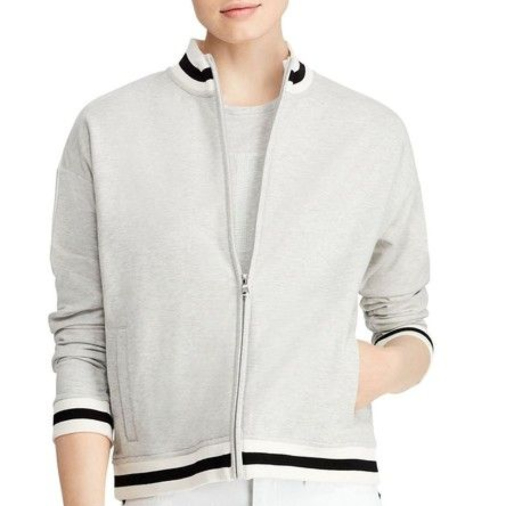Lauren Ralph Lauren Knit Bomber Jacket
